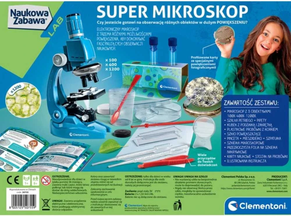 Clementoni Scientific Fun - Super Microscope
