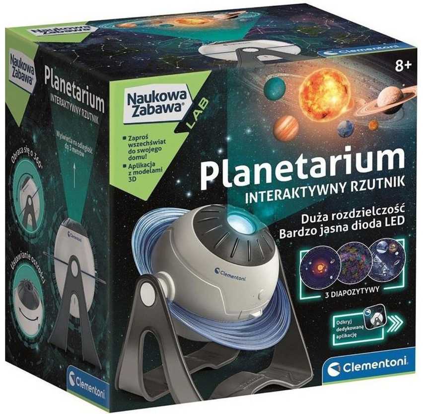 Mokslinės pramogos, Interaktyvus planetariumo projektorius - Clementoni 50871