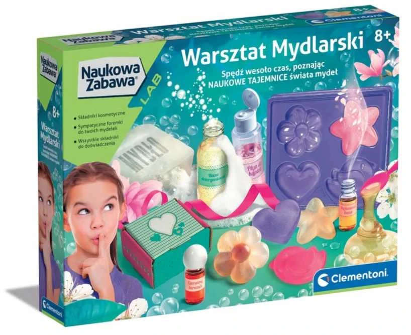 Clementoni rinkinys – muilo dirbtuvės