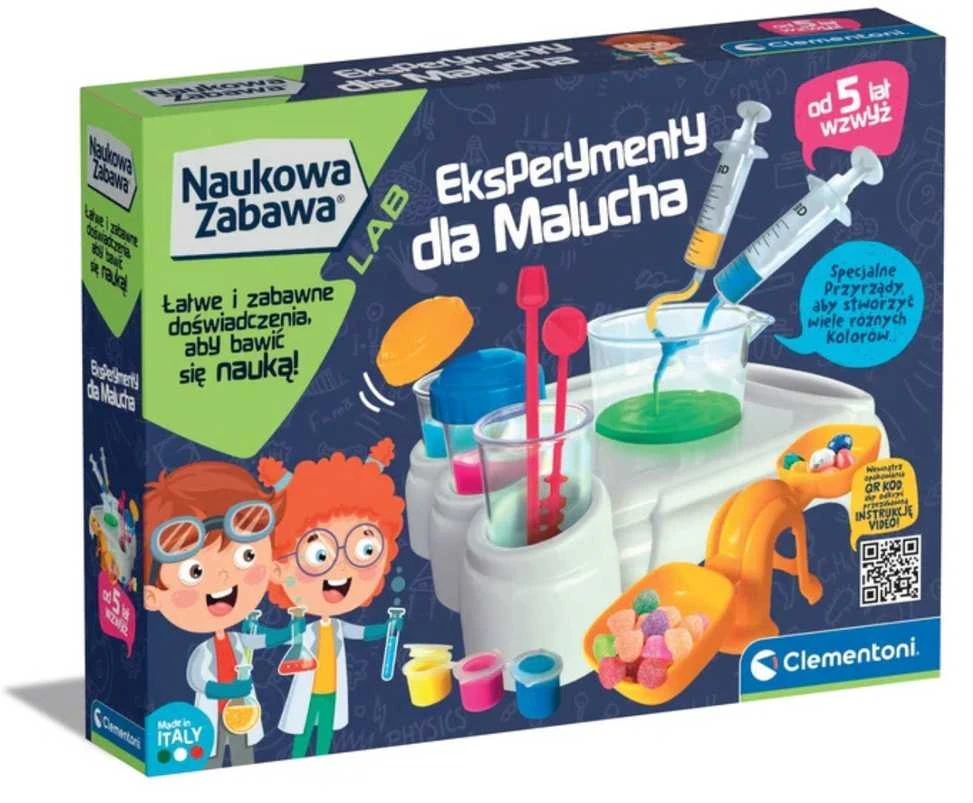 Clementoni rinkinys – eksperimentai mažiesiems