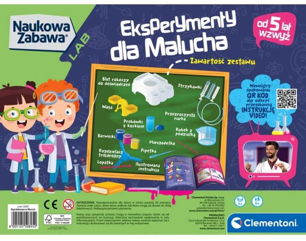 Clementoni rinkinys – eksperimentai mažiesiems