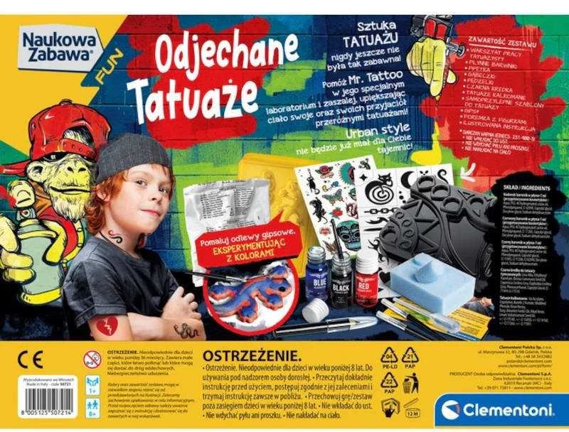 Tatuiruočių rinkinys Clementoni 50721