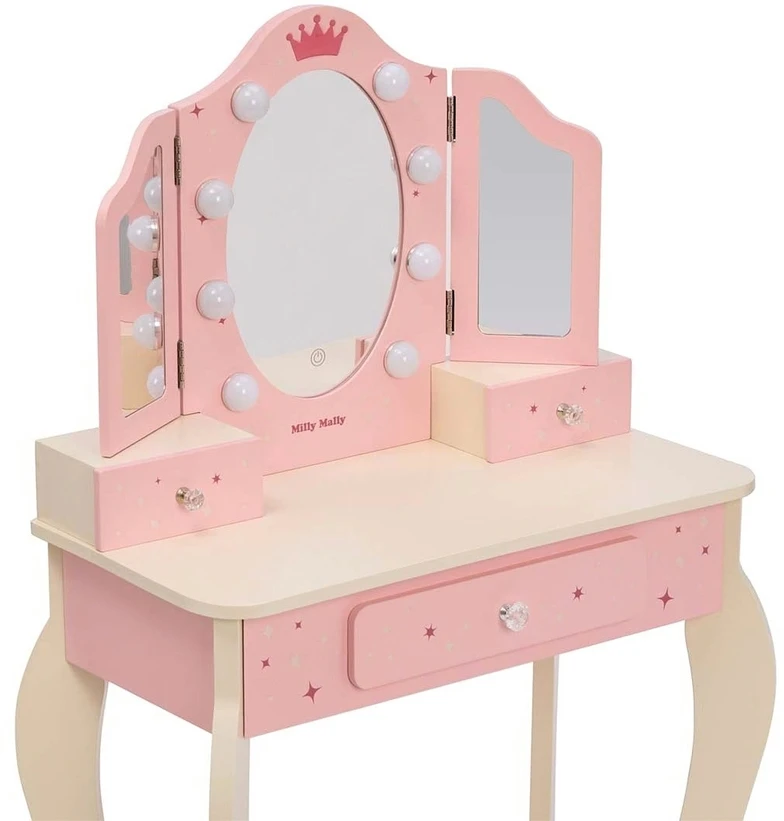 Dėlionė Milly Mally 77100 Toaletka Queen Rožinė