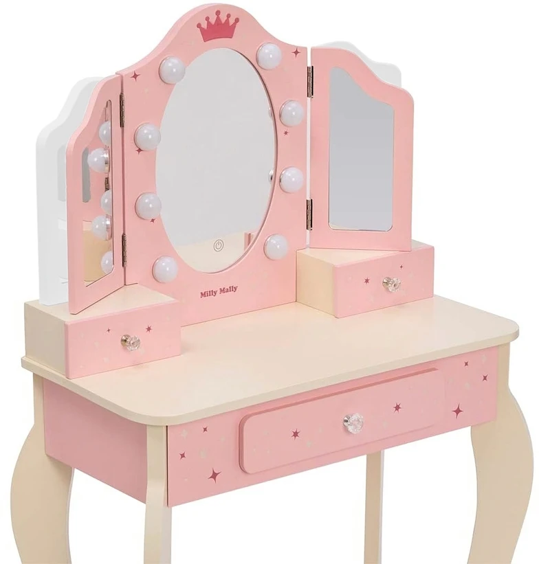 Dėlionė Milly Mally 77100 Toaletka Queen Rožinė