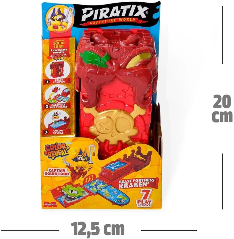 Dėlionė Mix Magic Box PPXSP116IN82 Piratix Forteca Piracka Beast Fortress Kraken