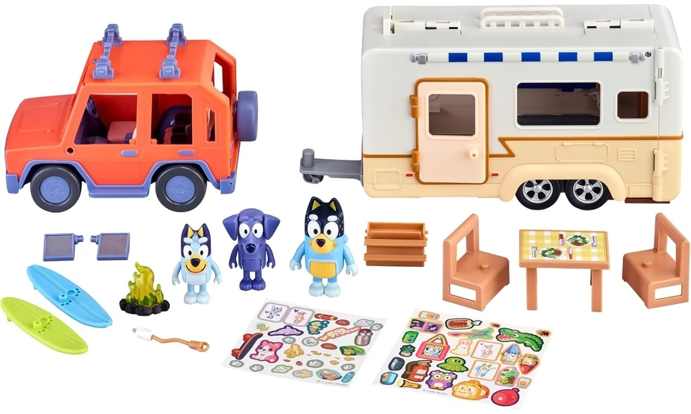 Dėlionė Mix Moose Toys 13096 Bluey Rinkinys Cruiser Kamper