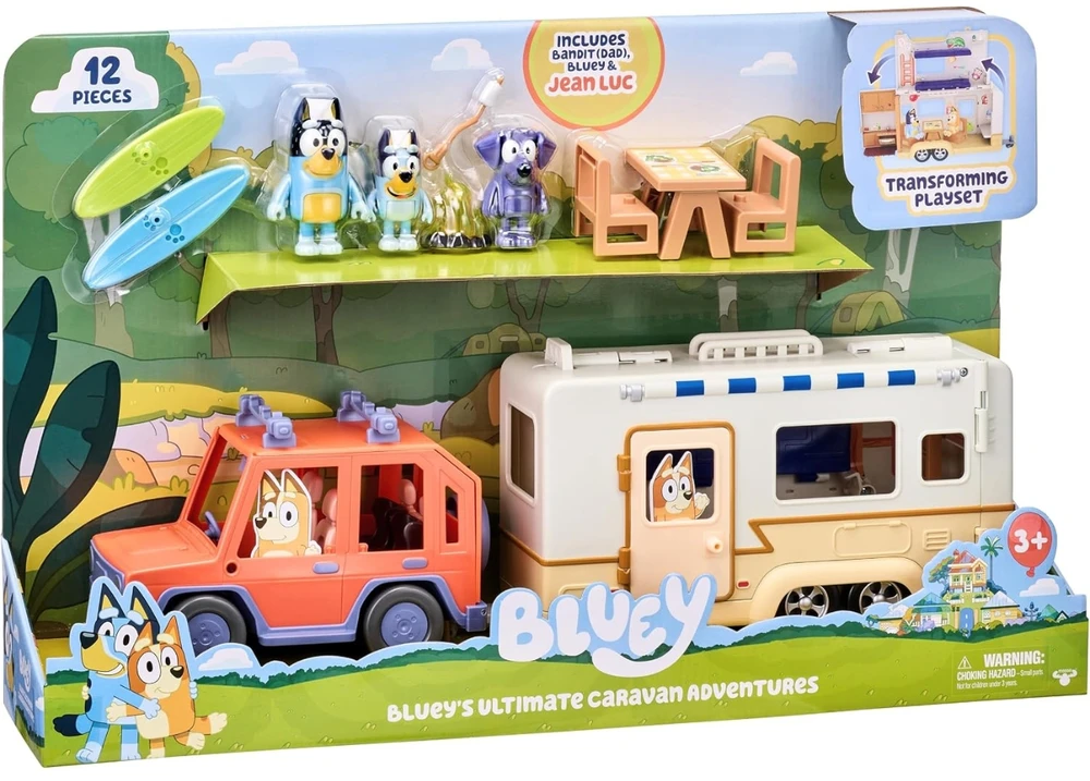 Dėlionė Mix Moose Toys 13096 Bluey Rinkinys Cruiser Kamper