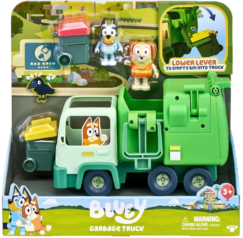 Mix Bluey Rinkinys šiukšliavežis