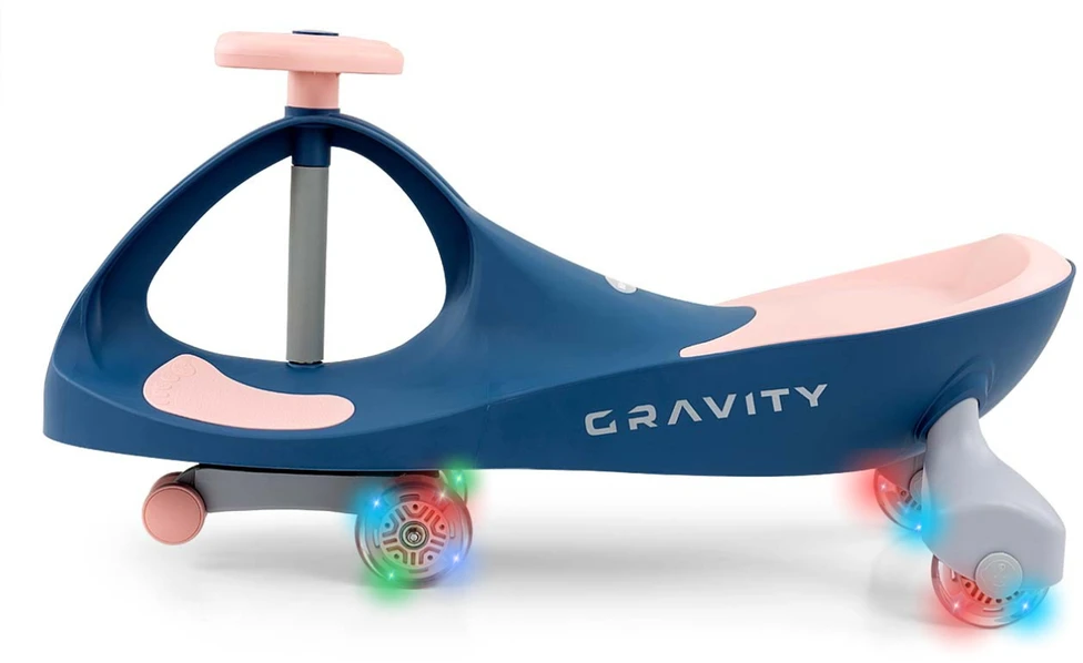 Milly Mally Gravity Ride On Gravity Navy Rožinė