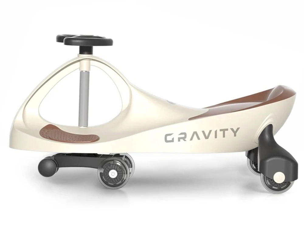 Milly Mally Jeździk „Gravity Ride-On“ smėlio-rudos spalvos
