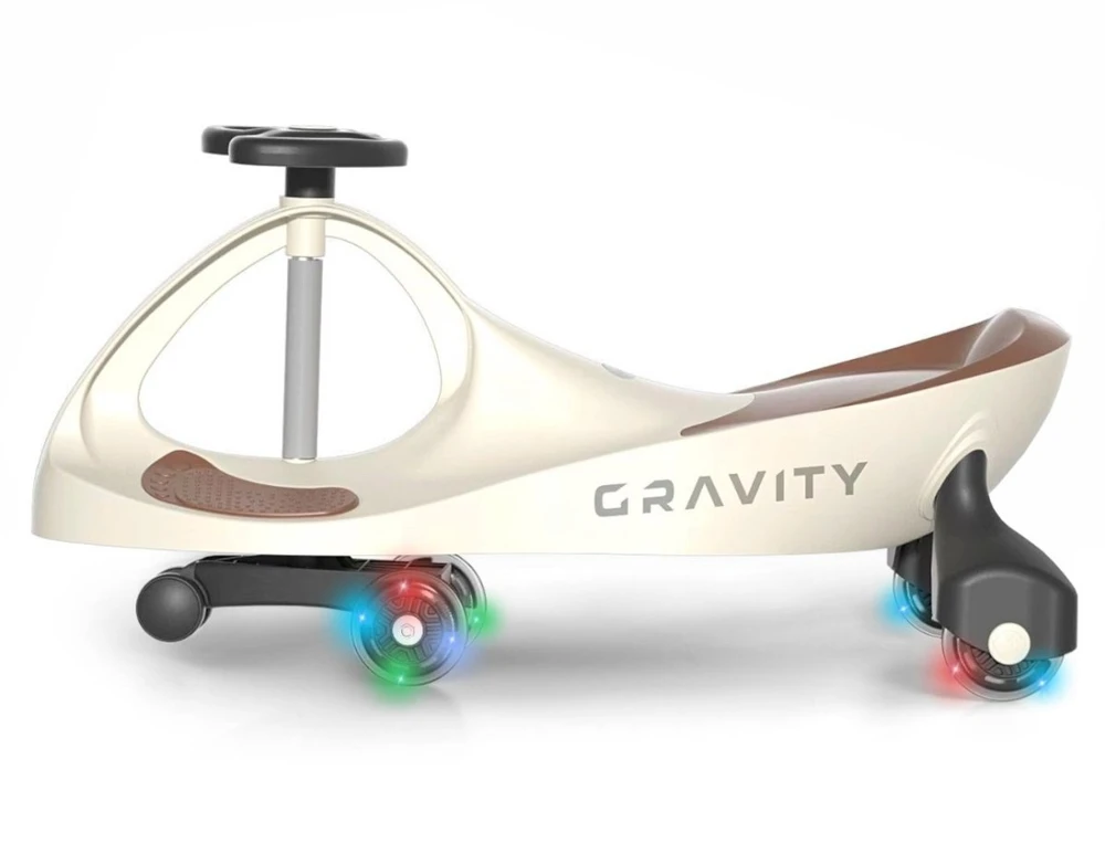 Milly Mally Jeździk „Gravity Ride-On“ smėlio-rudos spalvos