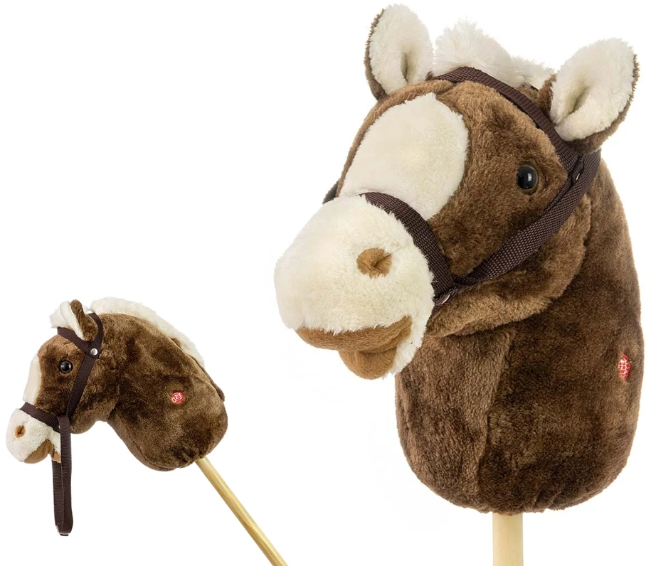 Milly Mally Hobis Stick Horse Tamsiai ruda