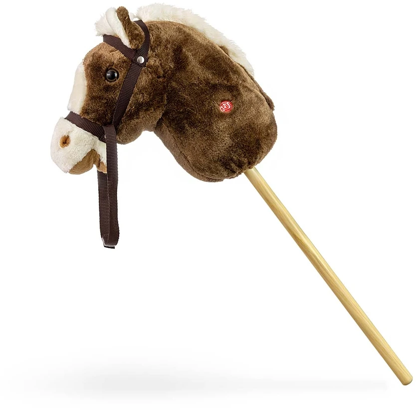 Milly Mally Hobis Stick Horse Tamsiai ruda