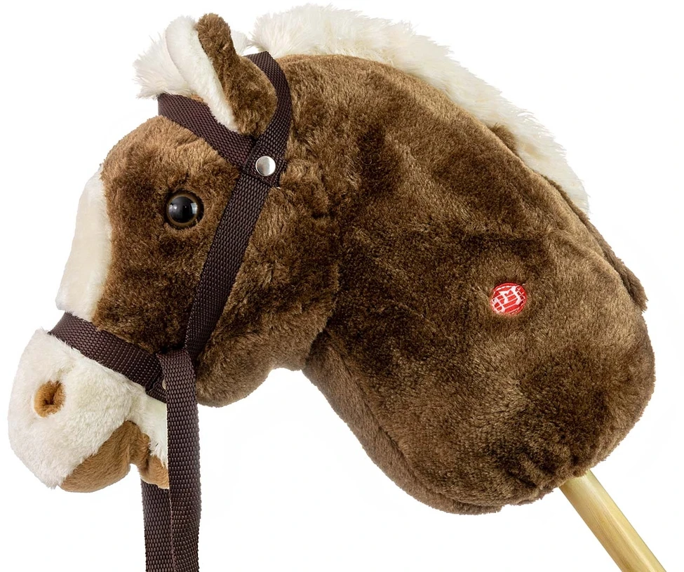 Milly Mally Hobis Stick Horse Tamsiai ruda