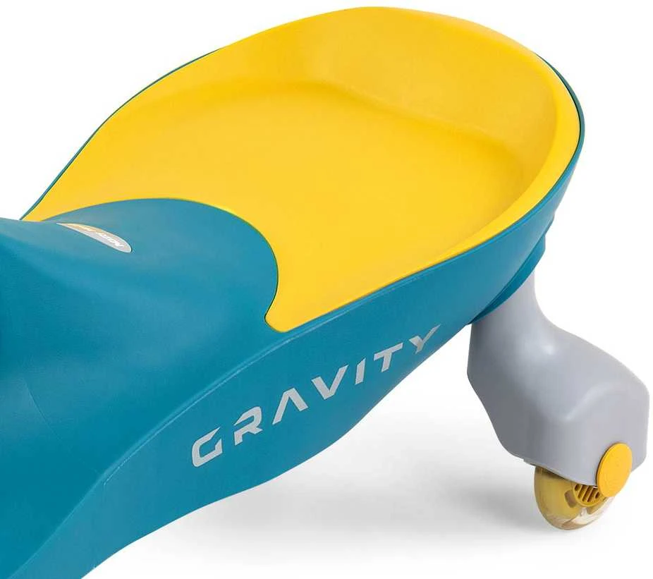 Vaikiškas balansinis dviratis Gravity Milly Mally žaliai geltonas