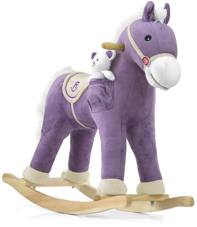Supamas arkliukas su melodija Milly Mally Pony violetinis