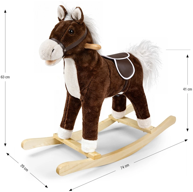 Milly Mally Koń Teddy Dark Brown