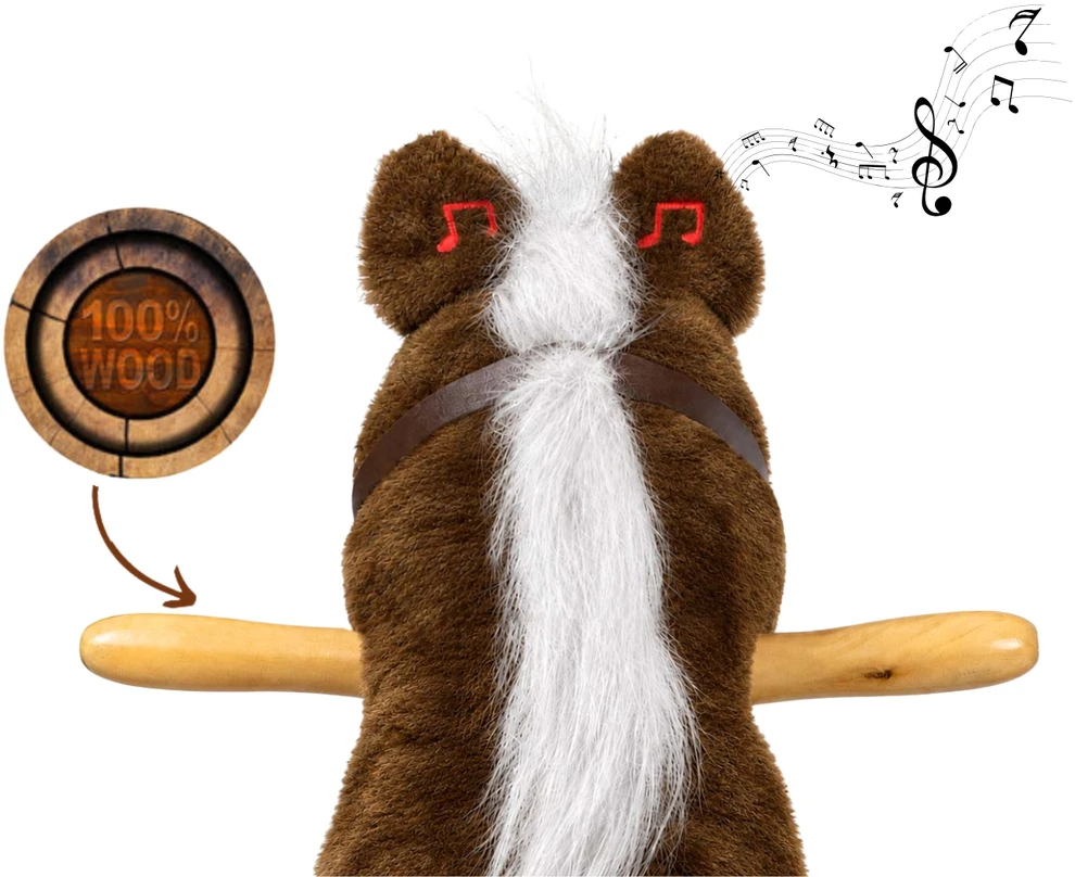 Milly Mally Koń Teddy Dark Brown
