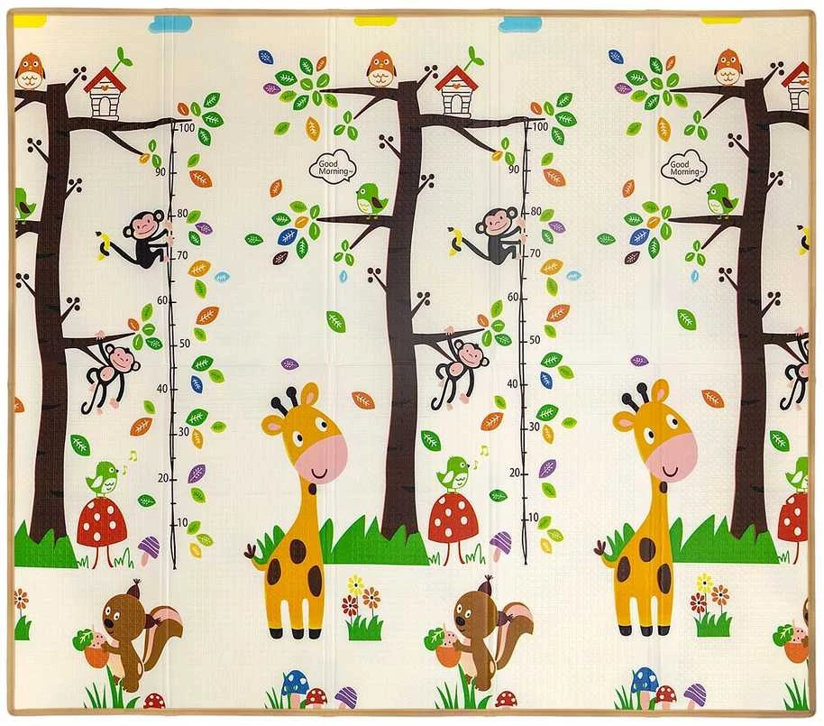 MILLY MALLY Play Savanna and Tree T1 sulankstomas putplasčio kilimėlis