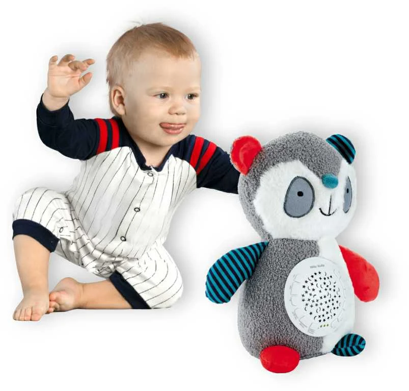 MILLY MALLY Milly Panda projektoriaus pliušinis žaislas