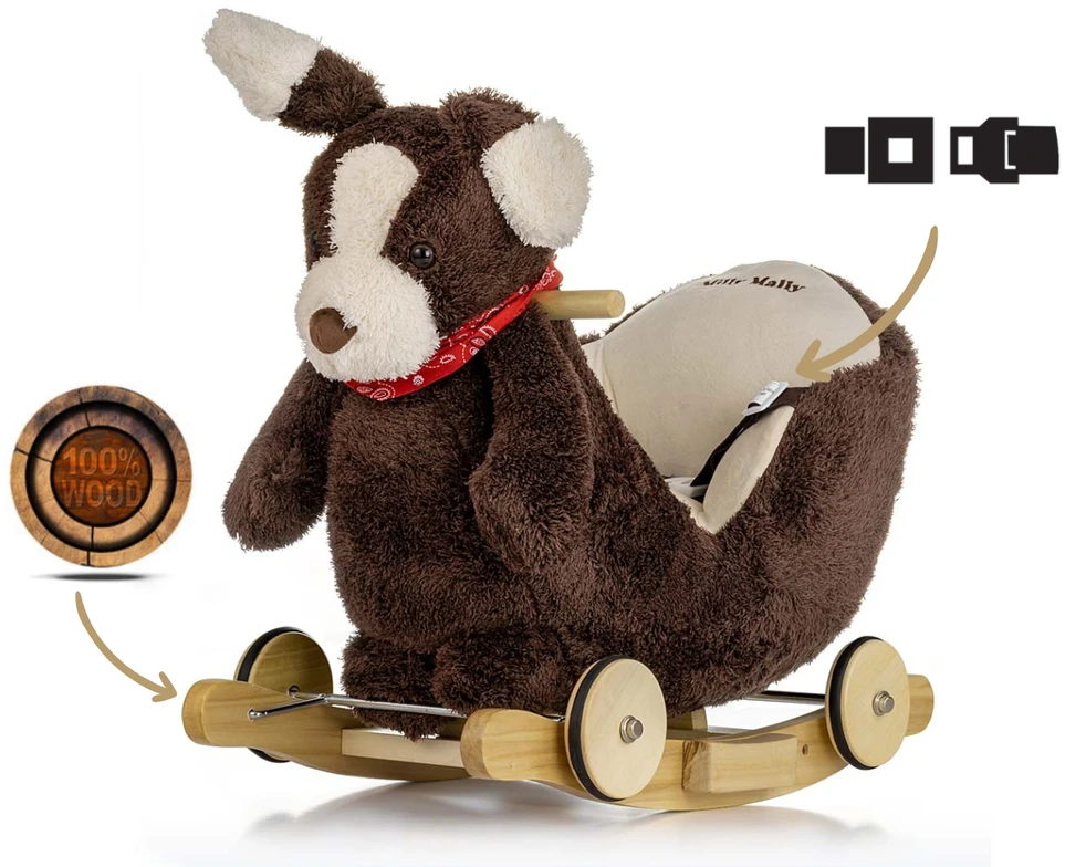 Milly Mally Polly Plus Supamas Rudas šuo
