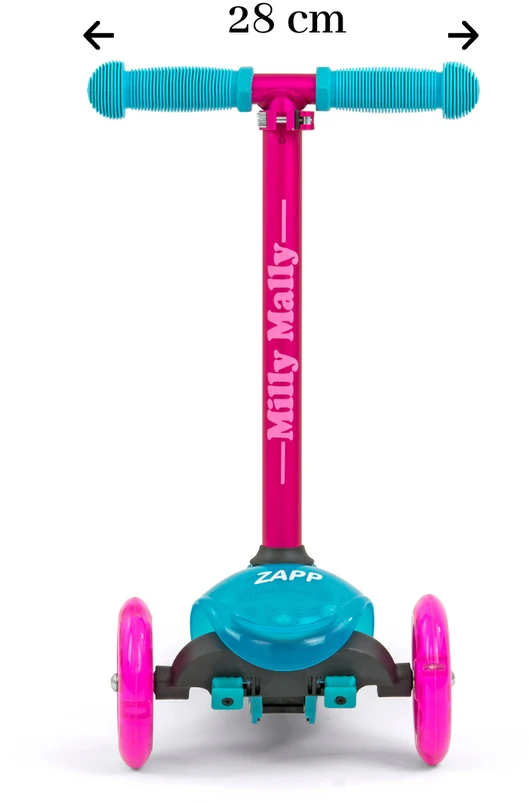 MILLY MALLY Motoroleris SCOOTER Zapp pilkas