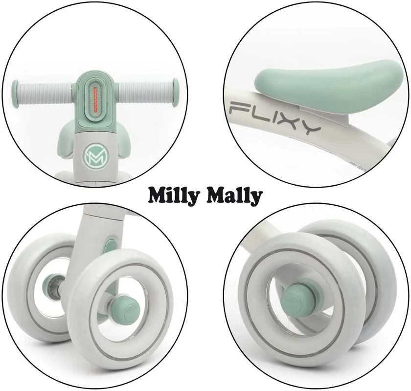 Milly Mally Balansinis dviratukas Flixy, Mint