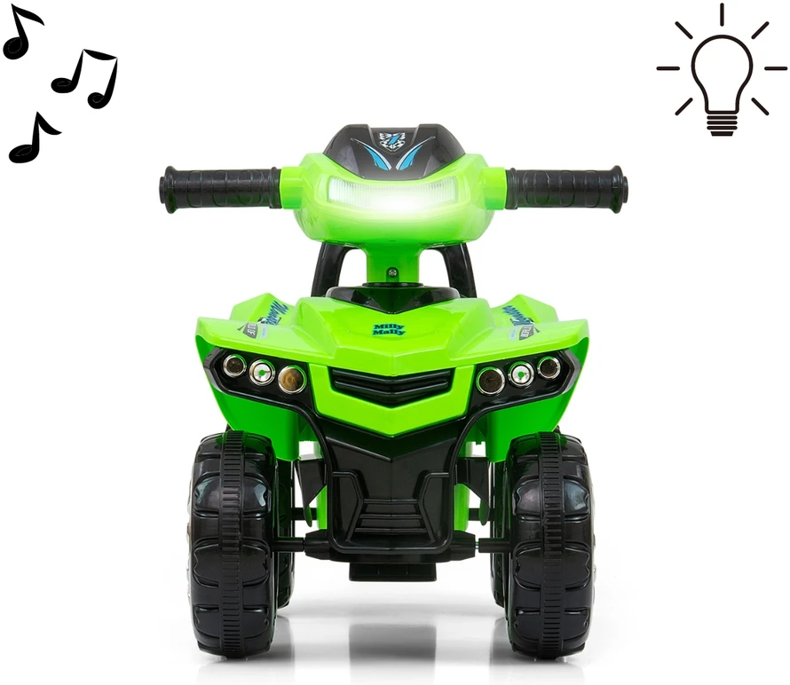 Milly Mally Monster paspiriama mašinėlė, žalia