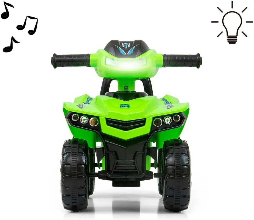 Milly Mally Monster paspiriama mašinėlė, žalia