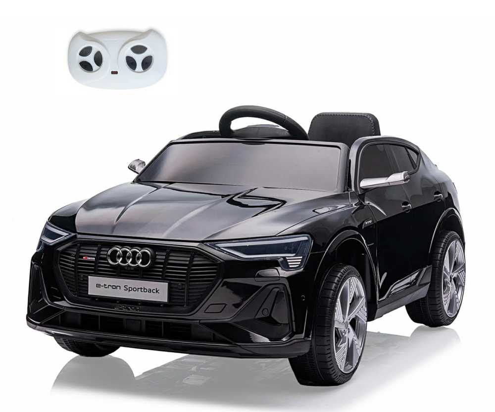 Milly Mally Akumuliatorinė transporto priemonė Audi E-Tron Sportback 4x4 Juoda
