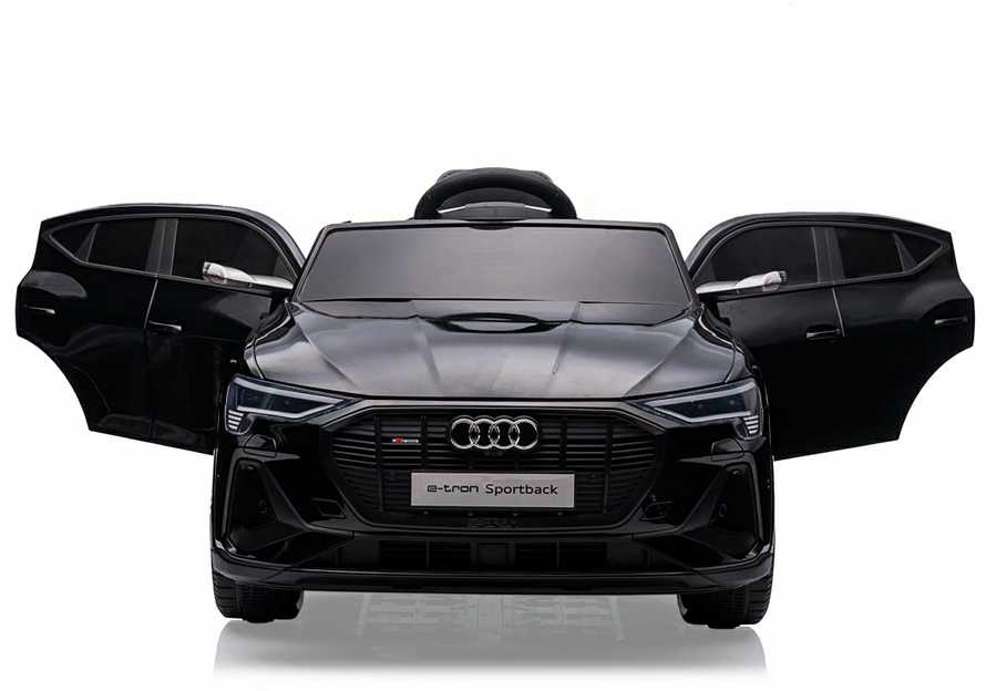 Milly Mally Akumuliatorinė transporto priemonė Audi E-Tron Sportback 4x4 Juoda