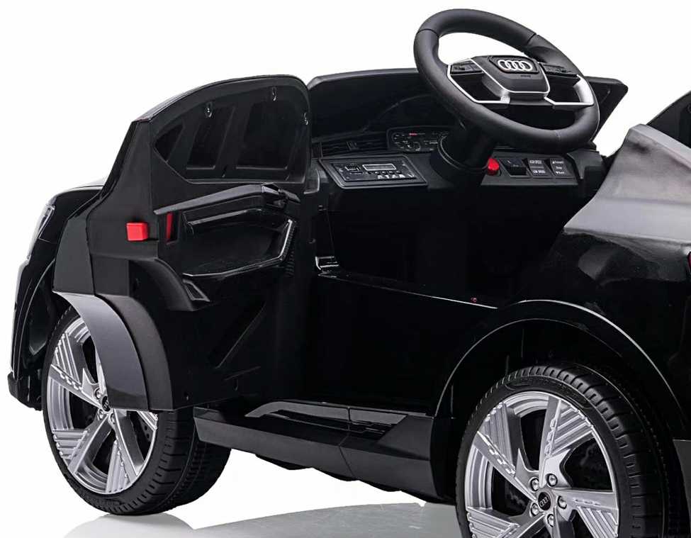 Milly Mally Akumuliatorinė transporto priemonė Audi E-Tron Sportback 4x4 Juoda