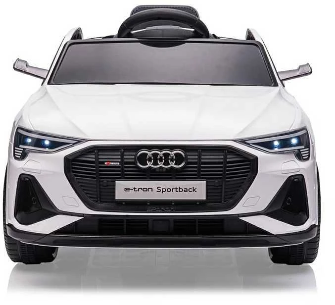 Milly Mally Audi E-Tron Sportback Baltas akumuliatoriumi varoma transporto priemonė