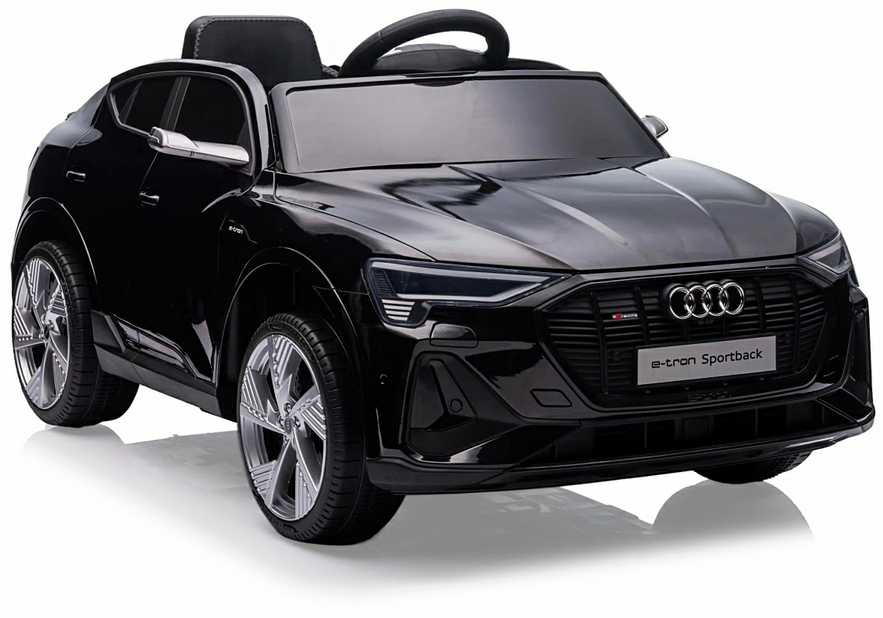 Milly Mally Akumuliatorinė transporto priemonė Audi E-Tron Sportback 4x4 Juoda