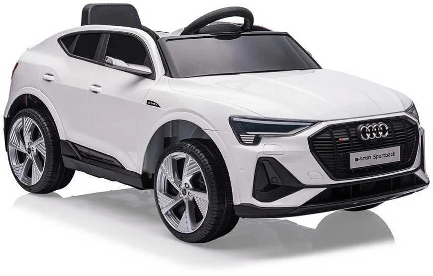 Milly Mally Audi E-Tron Sportback Baltas akumuliatoriumi varoma transporto priemonė