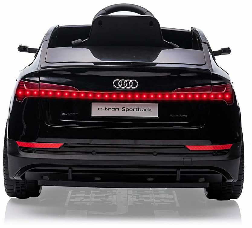 Milly Mally Akumuliatorinė transporto priemonė Audi E-Tron Sportback 4x4 Juoda