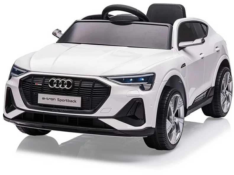 Milly Mally Audi E-Tron Sportback Baltas akumuliatoriumi varoma transporto priemonė