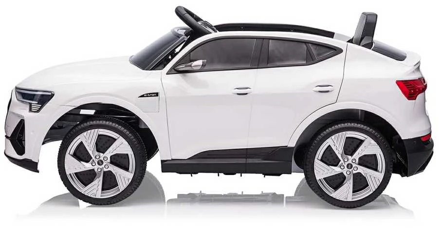 Milly Mally Audi E-Tron Sportback Baltas akumuliatoriumi varoma transporto priemonė