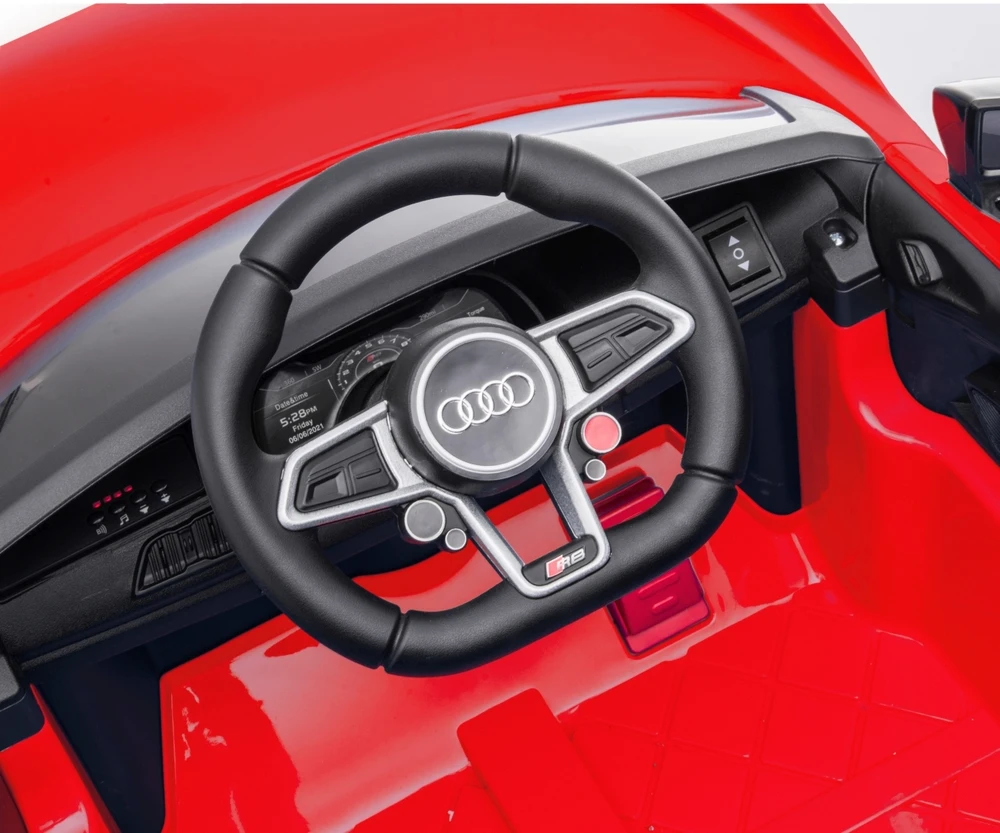 MILLY MALLY 5734 Audi R8 Spyder Raudona akumuliatorinė transporto priemonė
