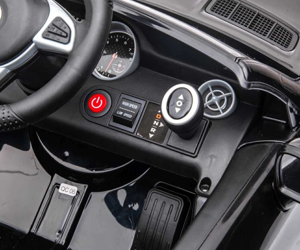 Milly Mally Akumuliatorinis automobilis vaikams „Mercedes-Benz SLC“, juodos spalvos aprašymas - Prekės nuotrauka