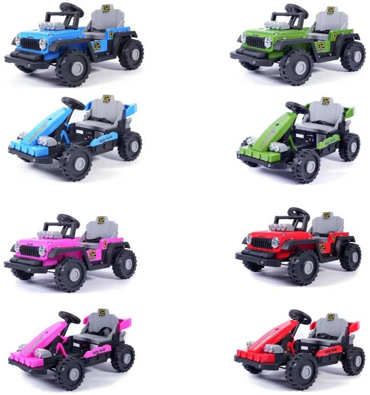 Elektrinis vaikiškas automobilis Milly Mally Prime 2in1 žalias
