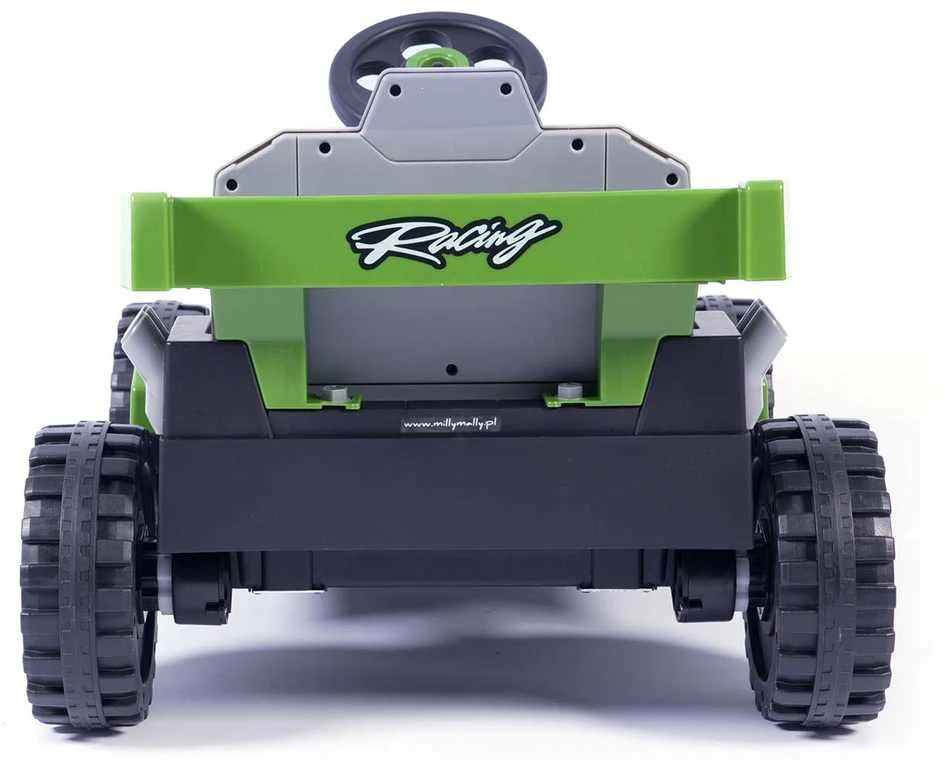 Elektrinis vaikiškas automobilis Milly Mally Prime 2in1 žalias