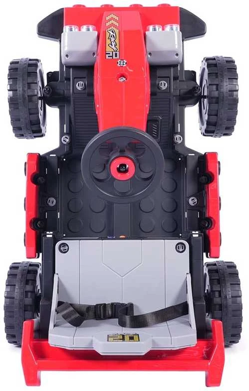 Elektrinis vaikiškas automobilis Milly Mally Prime 2in1 raudonas