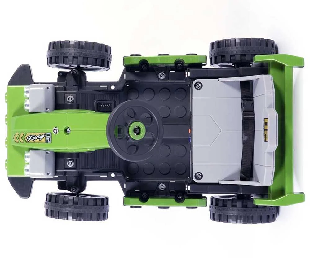 Elektrinis vaikiškas automobilis Milly Mally Prime 2in1 žalias