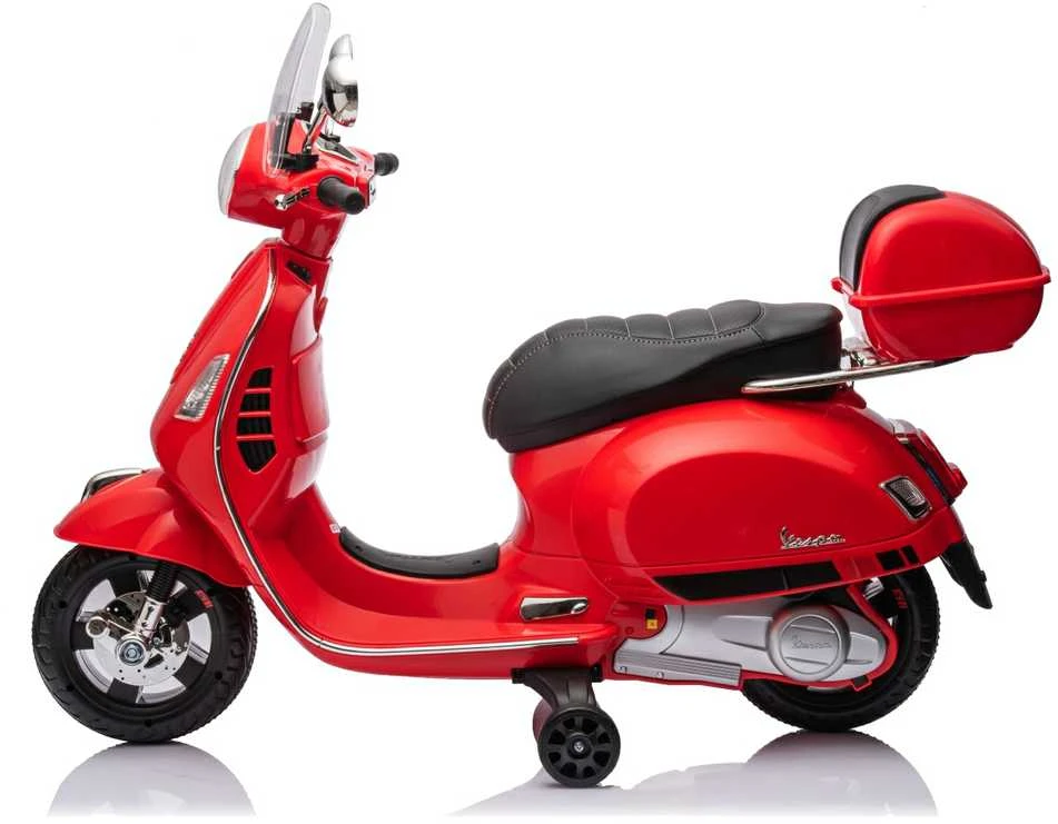 Milly Mally Elektrinis motoroleris Vespa GTS Super, Raudona