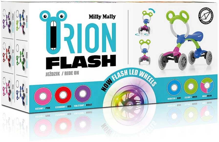 Balansinis dviratukas Milly Mally Orion Flash violet (1746) 3470
