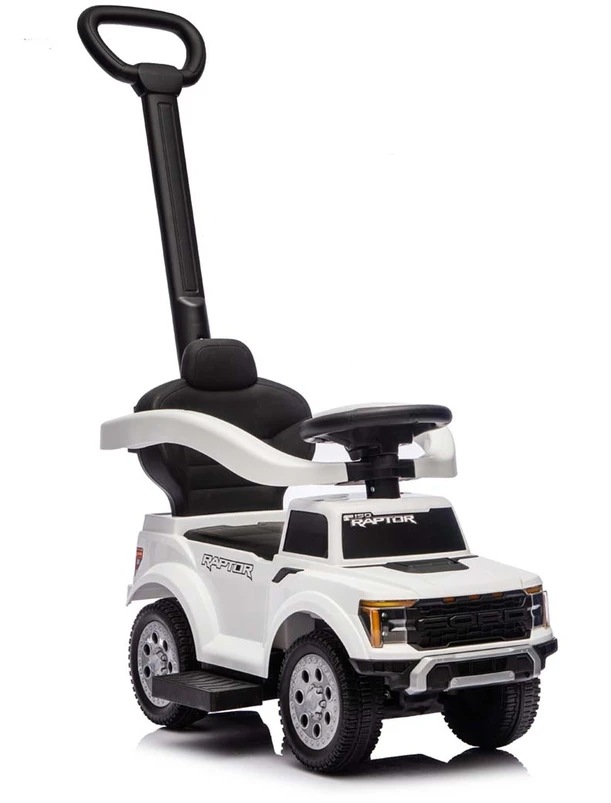 Milly Mally Važiuoklė su rączką Ford F-150 3w1 Baltas