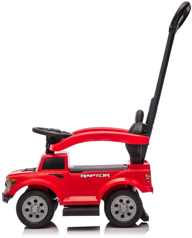 Milly Mally Važiuoklė su rączką Ford F-150 3w1 Raudona