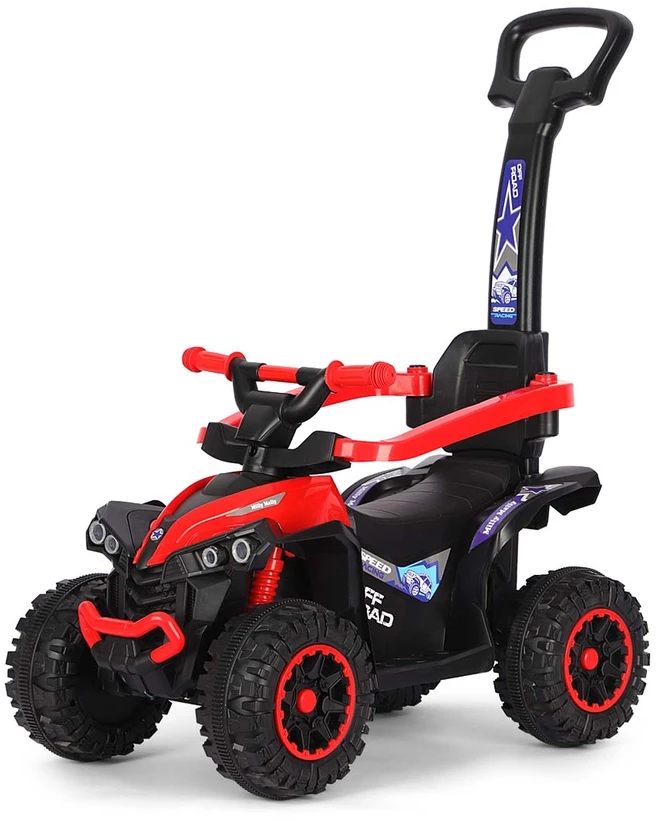 Milly Mally važiuojamasis automobilis Wild 3in1 raudonas