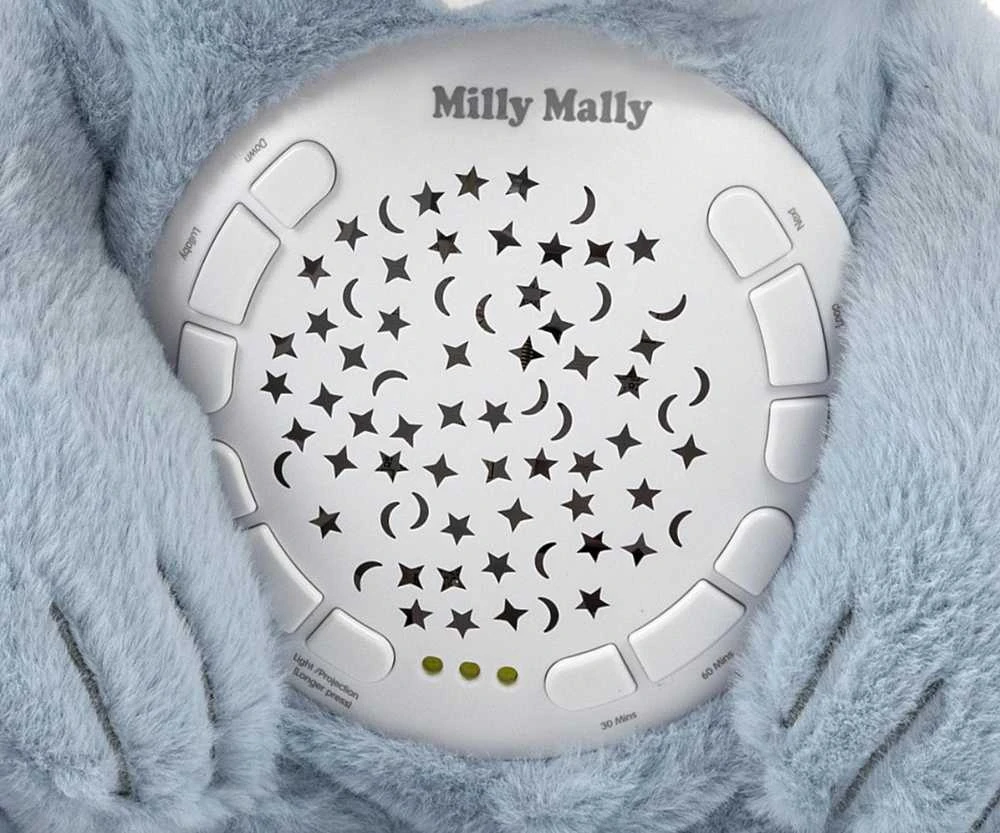 Mėlyna MILLY MALLY pliušinis žaislas su projektoriumi Milly Bear Mėlyna